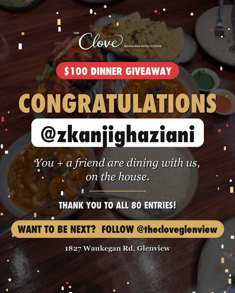 Giveaway winner post